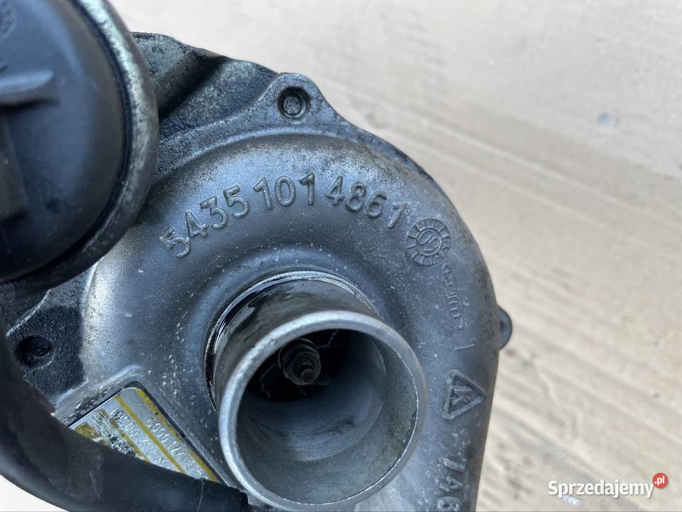54351014861 turbina turbo 14 hdi peugeot 206 Szczecin sprzedam