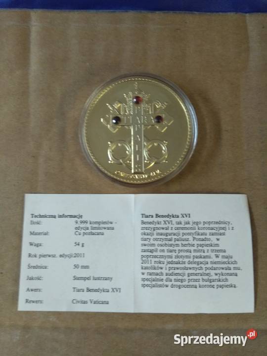 39 Korony papieskie Tiara Papal dolnośląskie sprzedam