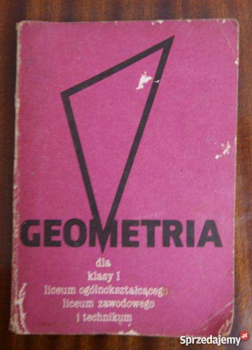 Geometria Adam Łomnicki Gustaw Treliński Rok wydania 1987 lubelskie Parczew