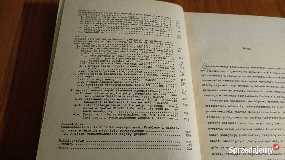 Osobowościowe korelaty prób samobójczych u psychologia, socjologia Gdańsk