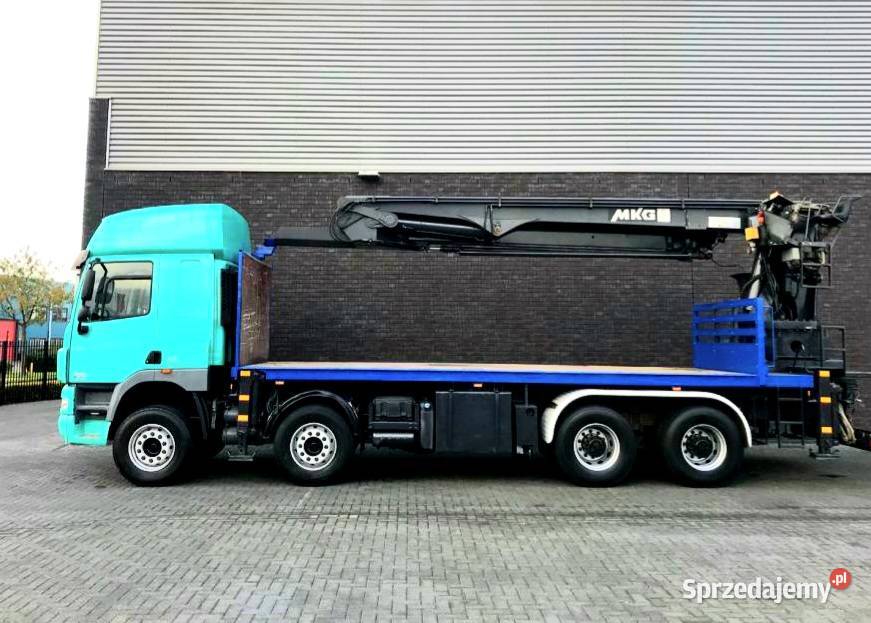 Podloga 8x4 Budowlany dzwig do palet Daf CF mazowieckie Warszawa