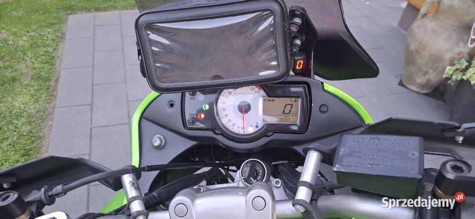 Kawasaki Versys 650 zielony