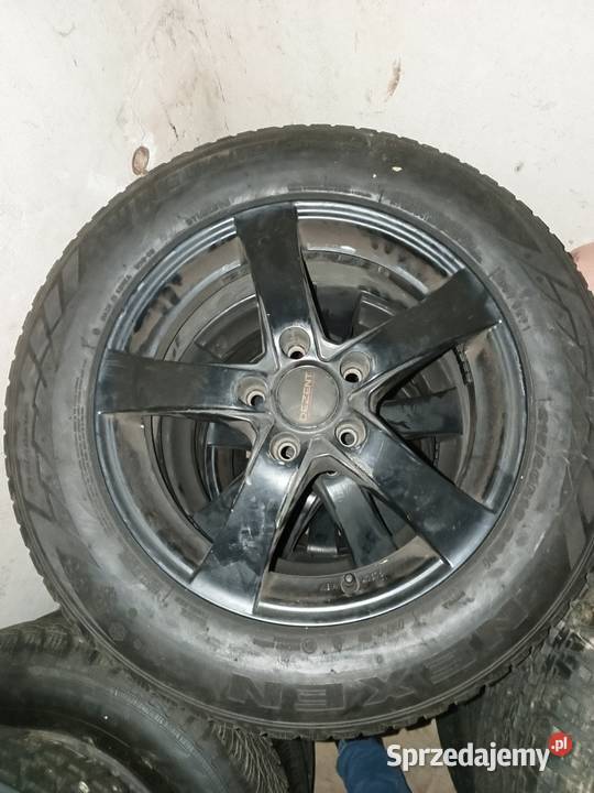 Kompletne koła zimowe 16 rozstaw śrub 5x112