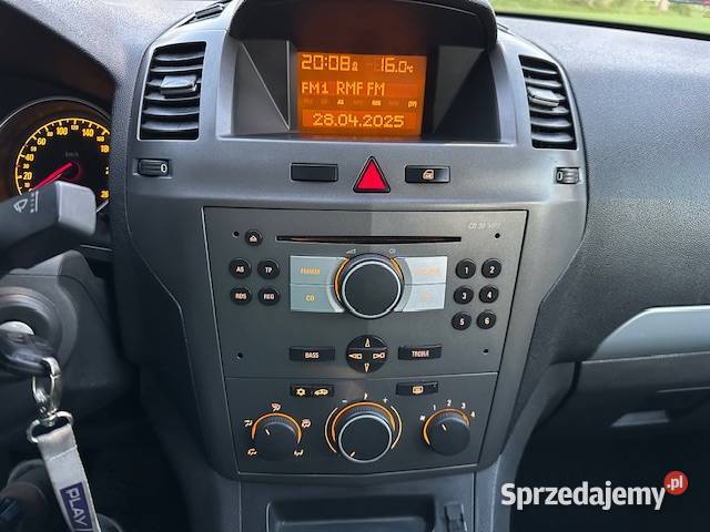 OPEL ZAFIRA B 2006r LPG GAZ 7 OSÓB Zafira Kłodzko