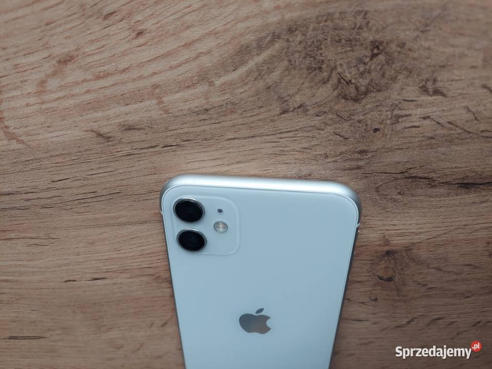 Apple iPhone 11 biały w ładnym stanie Apple / iPhone Telefony i Akcesoria Sępólno Krajeńskie