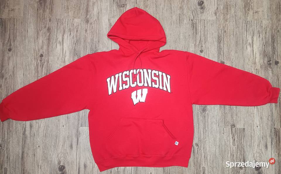 Kultowa bluza z kapturem Wisconsin Badgers małopolskie Zbylitowska Góra