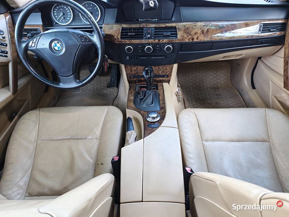 USZKODZONY BMW E60 530i 30 LPG 2004r Skóra immobilizer Bogoria sprzedam