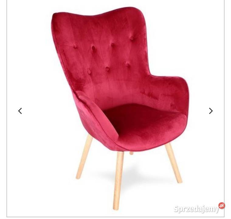 Fotel uszak ciemno różowy - dostępne także inne kolory