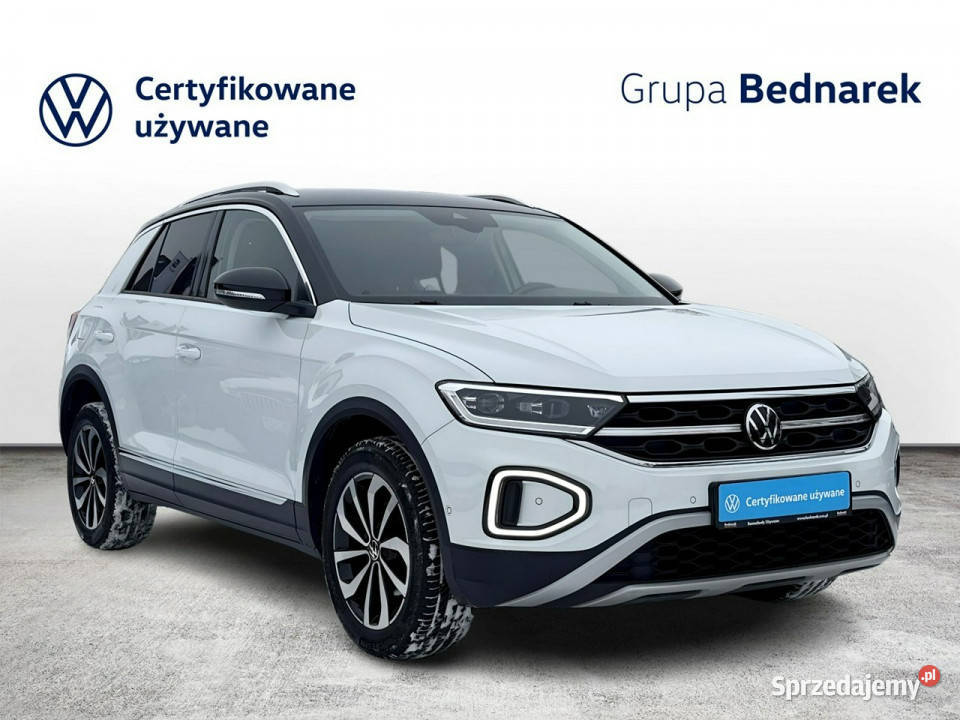 Volkswagen TRoc Bezwypadkowy Salon Polska Serwis światła LED Łódź