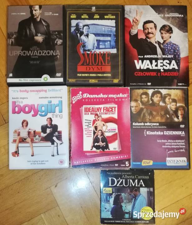 Filmy DVD 16 sztuk Tanio DVD Warszawa