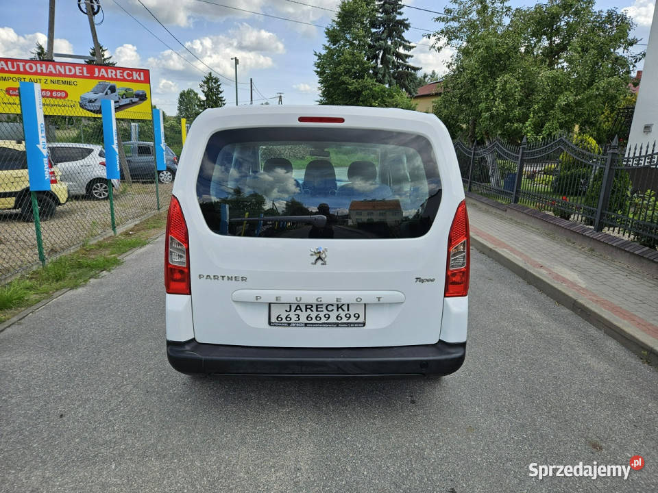 Peugeot Partner Opłacony Zdrowy Zadbany wspomaganie kierownicy Kisielice