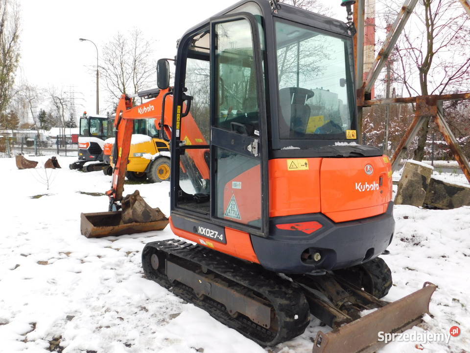 mini koparka Kubota kx0274 2020 Kraków małopolskie