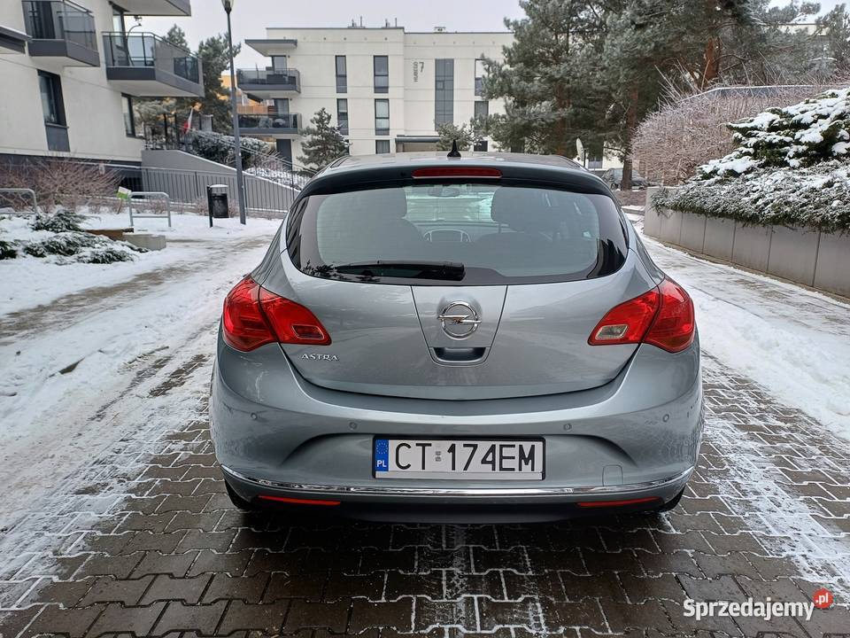 Opel Astra J LIFT 14 T Navi DUŻYM SERWISIE 5 bluetooth kujawsko-pomorskie Toruń