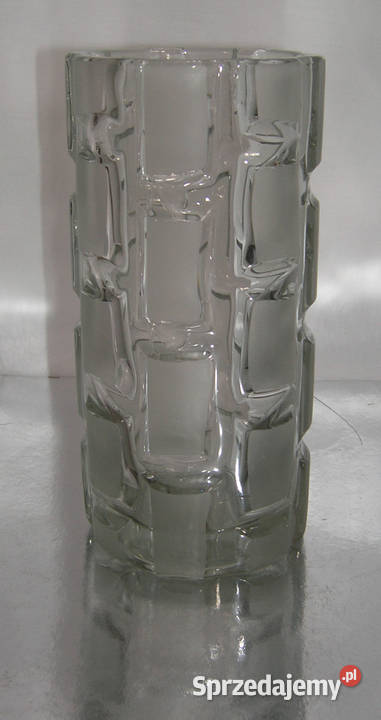 wazon szklany vintage StoelzeD30