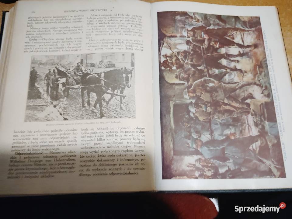 Historya Wojny Świat i Zmartwychwst Polski 1920 Antykwariat Iwno