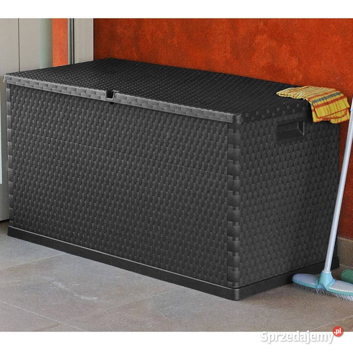 Skrzynia ogrodowa antracytowa 120x56x63 rattan mazowieckie Warszawa sprzedam