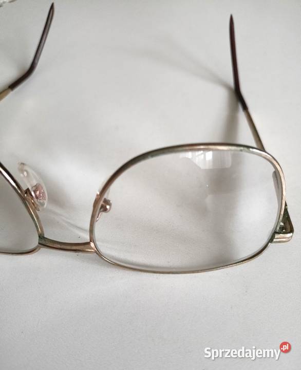 Okulary korekcyjne 350 plusy z PRL vintage Łódź