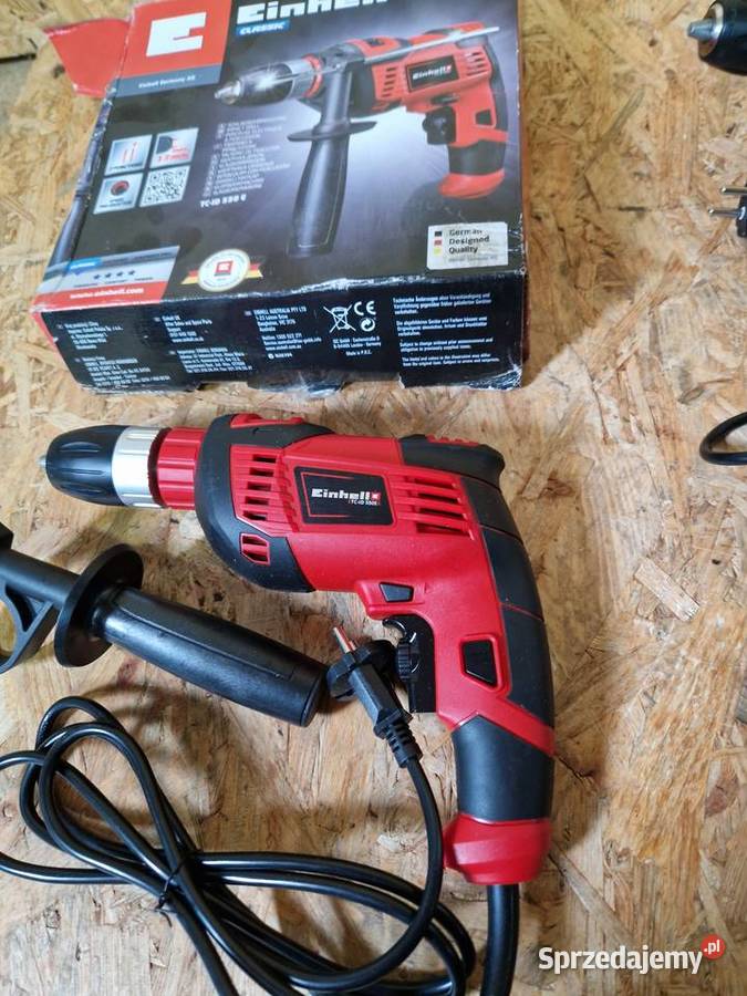 Wiertarka Einhell z udarem TCID 550 E 550 wat Głogowa sprzedam