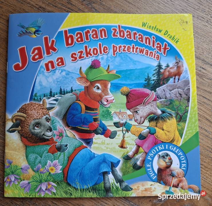 baran zbaraniał na szkole przetrwania W Drabik ISBN 9788374372572 małopolskie Kraków