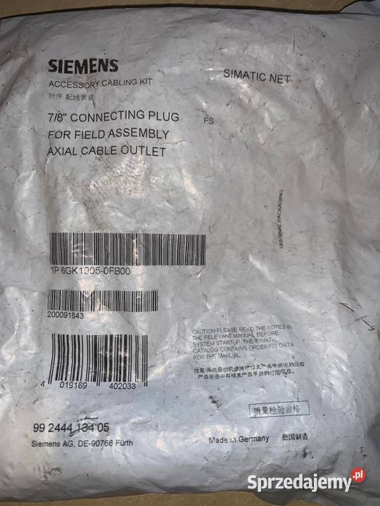 Siemens 6GK19050FB00 Connector Warszawa sprzedam