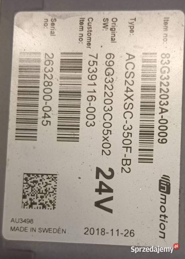 ACS 24XSC350fB2 Tomaszów Mazowiecki sprzedam