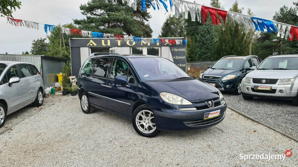 Peugeot 807 SPRZEDANY Manual 7 osobowy FULL garażowany Świdnica sprzedam