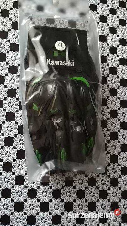 Rękawice motocyklowe cross sportowe Kawasaki Iława