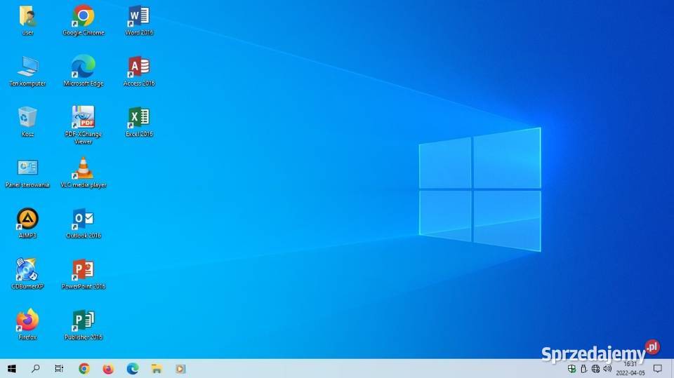 Komputer PC 240GHz6GB RAMDysk 320GBWin 10 DVD  Dubiecko