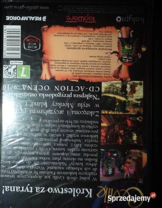 Gra retro komputerowa CEVILLE PC DVD TopWare Rzeszów
