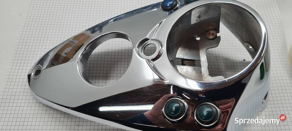 Suzuki Intruder 125 obudowa licznika chrom Motoryzacja