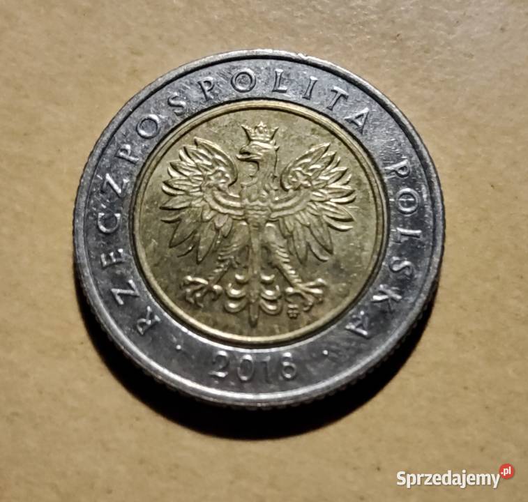 Moneta 5 z 2018 r 100lecie odzysk niepodl Warszawa