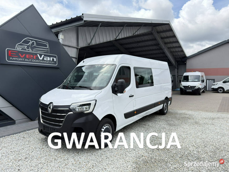 Renault Master L3H2 7 osobowy brygadówka lift mazowieckie Warszawa