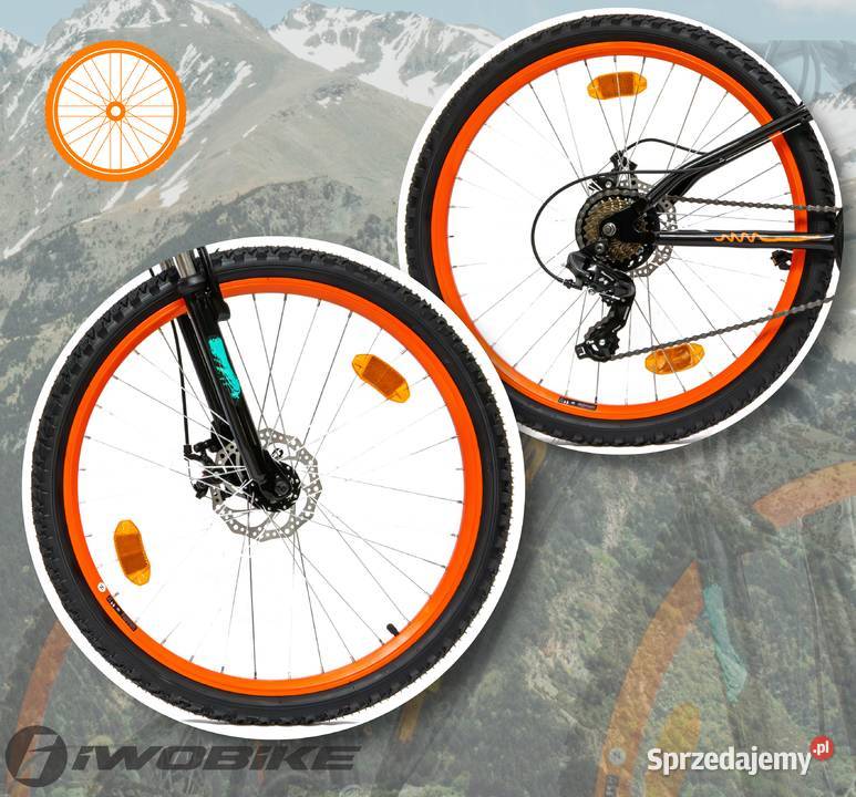 Rower Męski Damski Górski 26 MTB IWOBIKE Shimano Gorlice sprzedam
