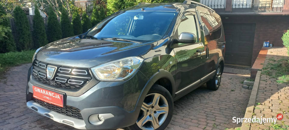Dacia Dokker Stepway Navi Kamera cofania Salon pomorskie Gdańsk