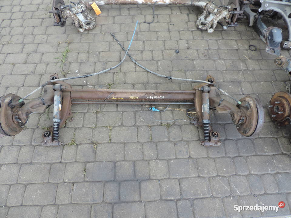 BELKA OŚ ZAWIESZENIA TYŁ KOMPLETNA PEUGEOT 206 Rok produkcji 2003 Nowy Sącz