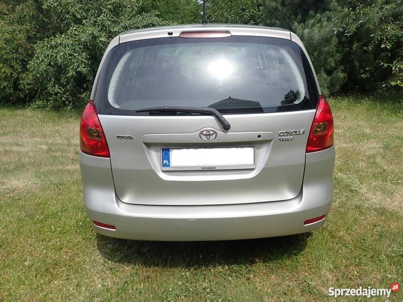 Sprzedam niezawodną Toyotę Corollę Verso CD Corolla Verso Korfantów
