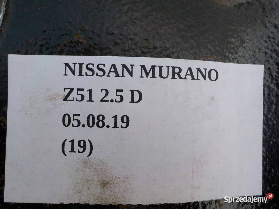 NISSAN MURANO Z51 25D ŁAPA MOCOWANIE EGR Nowy Tomyśl