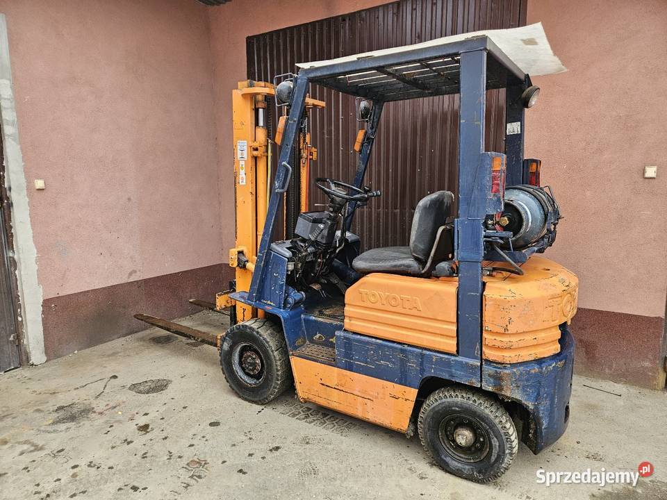 Widlak toyota 5fg18 regulowane widły Łącko sprzedam