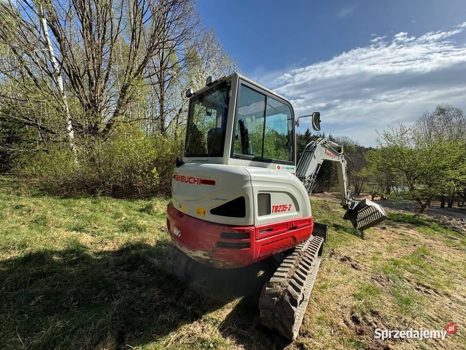 Koparka TAKEUCHI TB235V1 z Powertilt serwisowana Maszyny budowlane Bielsko-Biała