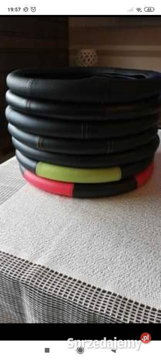 Pokrowiec kierownicy skóra łódzkie Radzice Małe