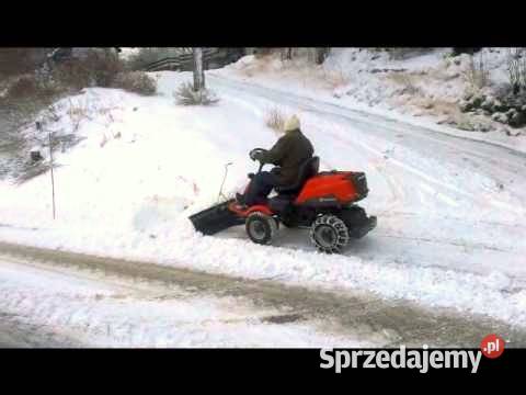 Traktorek odśnieżarka kosiarka Husqvarna RIDER R Traktorki Kraków