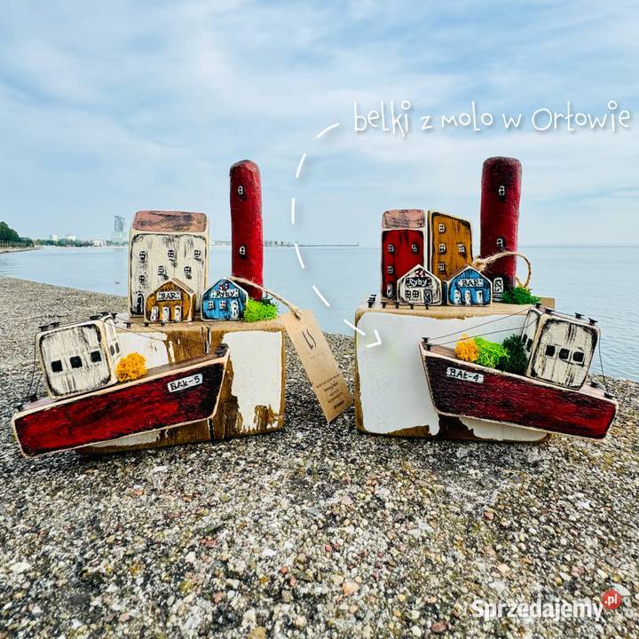 LUKI SZTUKI driftwood belka z MOLO w Orłowie na Sztuka współczesna Kraków