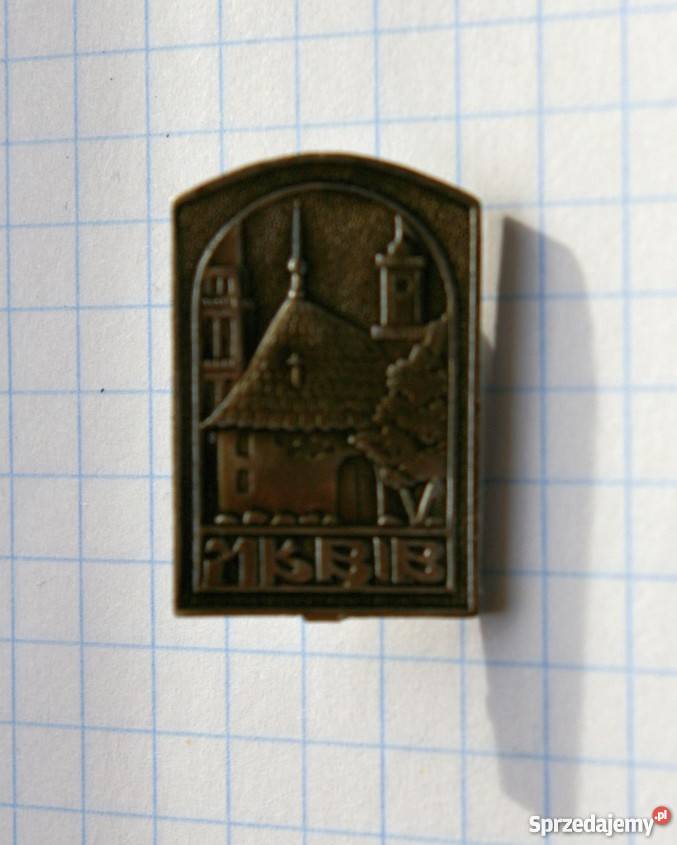 ODZNAKA NA AGRAFCE Z NAPISEM LWÓW