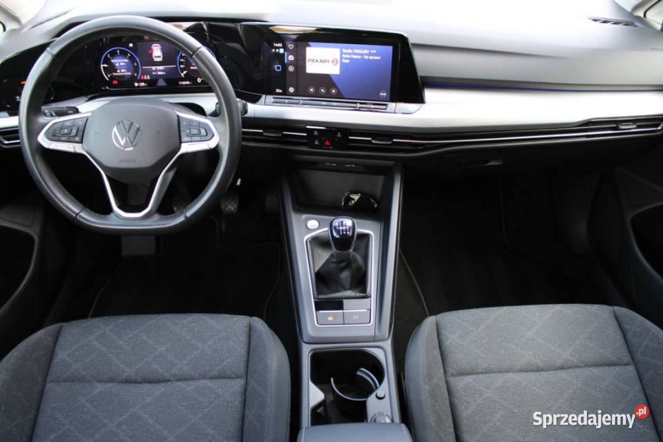 Volkswagen Golf 2023r Salon Ambiente CarPlay Golf śląskie Bielsko-Biała