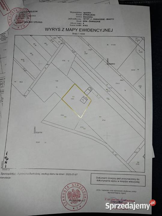 Sprzedam dom z dzialka opolskie Zawadzkie