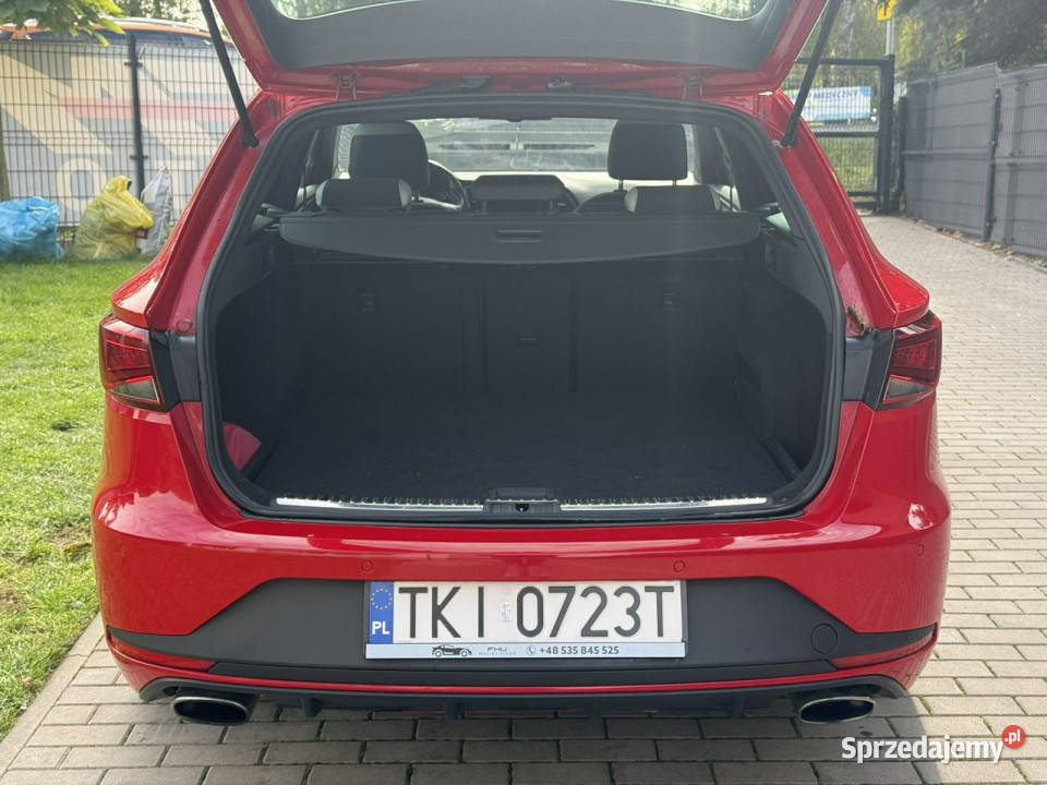 Seat Leon 20 Benzyna Serwisowany Gwarancja Cupra Zarejestrowany w Polsce świętokrzyskie Piekoszów
