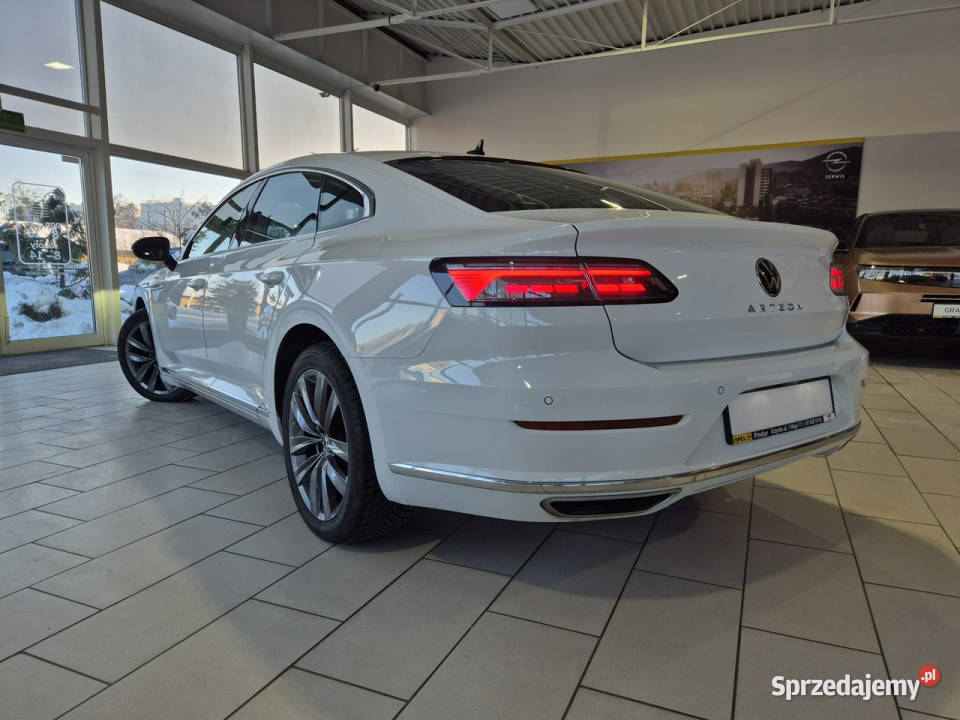 Volkswagen Arteon biały warmińsko-mazurskie Giżycko sprzedam