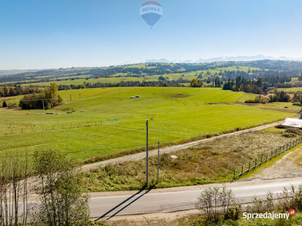 Widokowa działka Maruszyna małopolskie