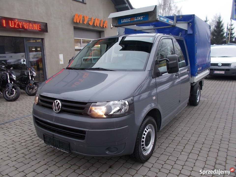 VW TRANSPORTER T5 DOKA 10r klima webasto IDEALNY radio / CD małopolskie Kraków