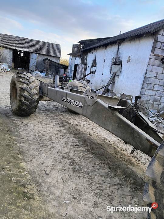 Rama z kołami beczkowóz 7200 l stopa śląskie Wilków